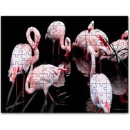 Cakapuzzle Flamigolar Karanlık Göl Arkaplan Mdf 1000 Parça Puzzle