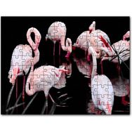Cakapuzzle Flamigolar Karanlık Göl Arkaplan Mdf 255 Parça Puzzle