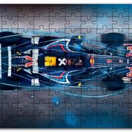 Cakapuzzle Formula 1 Redbull Team Mdf 255 Parça Puzzle