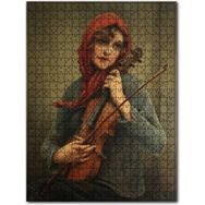 Cakapuzzle François Martin 1861 Catherine Rose Kemancı 120 Parça Puzzle