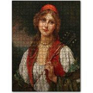 Cakapuzzle François Martin Kavel 1861 1931 Catherine La Rose 120 Parça Puzzle