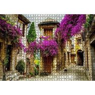 Cakapuzzle Fransa Provence Eski Binalar Görseli Mdf 1000 Parça Puzzle