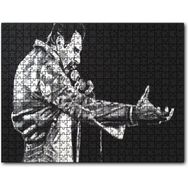 Cakapuzzle Freddie Mercury Siyah Beyaz Görsel 120 Parça Puzzle