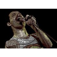 Cakapuzzle Freddie Mercury Üzerinde Şarkı Sözleri 255 Parça Puzzle