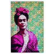 Cakapuzzle Frida Kahlo Gölgeli Ahşap 1000 Parça Puzzle