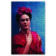 Cakapuzzle Frida Kahlo Gülümseyen Ahşap 1000 Parça Puzzle