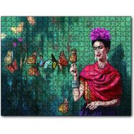 Cakapuzzle Frida Kahlo Kelebekli 255 Parça Puzzle