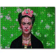 Cakapuzzle Frida Kahlo Yeşil Zeminde 255 Parça Puzzle