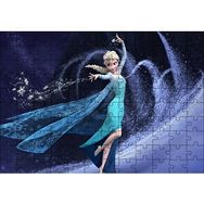 Cakapuzzle Frozen Karlar Ülkesi Kraliçe Elsa 120 Parça Ahşap Puzzle