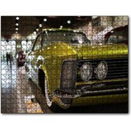 Cakapuzzle Galeride Altın Rengi Buick Mdf 1000 Parça Puzzle