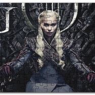 Cakapuzzle Game Of Thrones Daenerys Targaryen Tahtta Mdf 120 Parça Puzzle