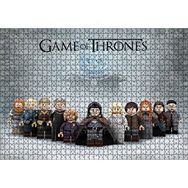 Cakapuzzle Game Of Thrones House Stark Özel Minifigürler Mdf 1000 Parça Puzzle