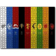 Cakapuzzle Game Of Thrones Milletler Kompozisyon Mdf 1000 Parça Puzzle