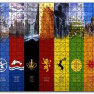 Cakapuzzle Gane Of Thrones Tüm Milletler Mdf 1000 Parça Puzzle