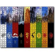 Cakapuzzle Gane Of Thrones Tüm Milletler Mdf 500 Parça Puzzle