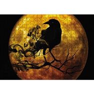Cakapuzzle Gecedeki Ay Karga Fantastik 120 Parça Ahşap Puzzle