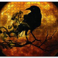 Cakapuzzle Gecedeki Ay Karga Fantastik Ahşap 500 Parça Puzzle