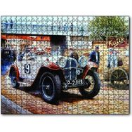 Cakapuzzle Geçmişte Araba Yarışçıları Görseli 1000 Parça Puzzle