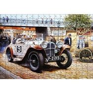 Cakapuzzle Geçmişte Araba Yarışçıları Görseli 255 Parça Puzzle
