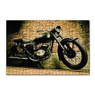 Cakapuzzle Geçmişten Motorsiklet 120 Parça Ahşap Puzzle