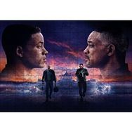 Cakapuzzle Gemini Man Will Smith Two Faces 120 Parça Ahşap Puzzle
