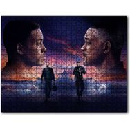 Cakapuzzle Gemini Man Will Smith Two Faces Ahşap 255 Parça Puzzle