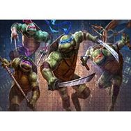 Cakapuzzle Genç Mutant Ninca Kablumbağalar Görseli 120 Parça Ahşap Puzzle