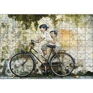 Cakapuzzle Gerçek Sanal Duvar Resmi Çocuklar 120 Parça Ahşap Puzzle