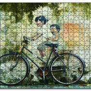 Cakapuzzle Gerçek Sanal Duvar Resmi Çocuklar Mdf 120 Parça Puzzle