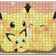 Cakapuzzle Gerçekten Sevimli Pichu Görseli Mdf 1000 Parça Puzzle