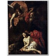 Cakapuzzle Giuseppe Maria Crespi Ibrahim'in Kurban Edilmesi 255 Parça Yapboz Mdf Puzzle
