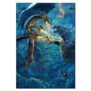 Cakapuzzle Godzilla Canavarların Kralı Film Görseli 120 Parça Ahşap Puzzle