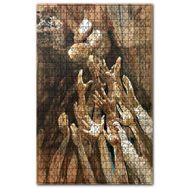 Cakapuzzle Göğe Uzanan Eller Ahşap 255 Parça Puzzle