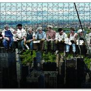 Cakapuzzle Göktelende Öğle Yemeği Mdf 120 Parça Puzzle
