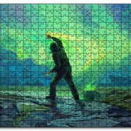 Cakapuzzle Gökyüzünü Boyayan Adam Mdf 1000 Parça Puzzle