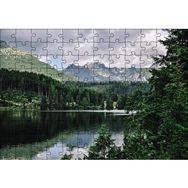 Cakapuzzle Göl Orman Dağ 120 Parça Ahşap Puzzle