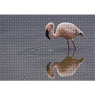 Cakapuzzle Gölde Avlanan Flamingo 120 Parça Ahşap Puzzle