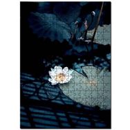 Cakapuzzle Gölde Dev Yapraklar ve Nilüfer Çiçeği Mdf 255 Parça Puzzle