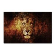 Cakapuzzle Görkemli Erkek Aslan 120 Parça Ahşap Puzzle