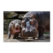 Cakapuzzle Görkemli Suaygırı ve Yavrusu 120 Parça Ahşap Puzzle