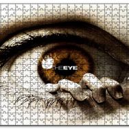 Cakapuzzle Göz ve Kenarındaki Parmaklar Mdf 255 Parça Puzzle