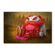 Cakapuzzle Gragas Oyunu Kahramanı Animasyon Görseli 120 Parça Ahşap Puzzle
