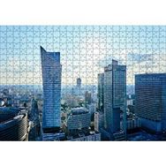 Cakapuzzle Gri Mavi Şehir Manzarası 120 Parça Ahşap Puzzle