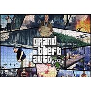 Cakapuzzle GTA 5 Aktiviteler Kompozisyon 120 Parça Ahşap Puzzle