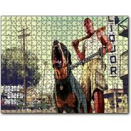 Cakapuzzle Gta 5 Franklin ve Chop 255 Parça Puzzle