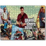 Cakapuzzle Gta 5 Michael Franklin ve Trevor Kompozisyon 255 Parça Puzzle