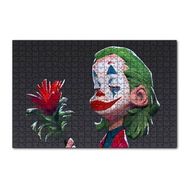 Cakapuzzle Gül İle Ağlayan Joker Görseli 120 Parça Puzzle