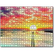 Cakapuzzle Gün Batımı Çiftler Elele 120 Parça Puzzle