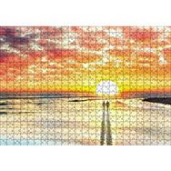 Cakapuzzle Gün Batımı Çiftler Elele 500 Parça Puzzle