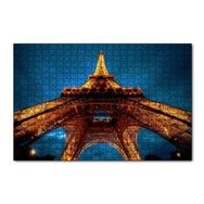 Cakapuzzle Günbatımı Eyfel Kulesi Alttan Görünüş 120 Parça Ahşap Puzzle